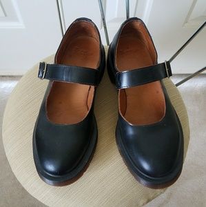 Dr. Martens Mary Jane Black Leather